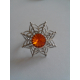 Prsten Swarovski rivoli pavučinka