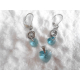 Swarovski souprava srdce - ocel