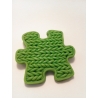 Brož puzzle zelené